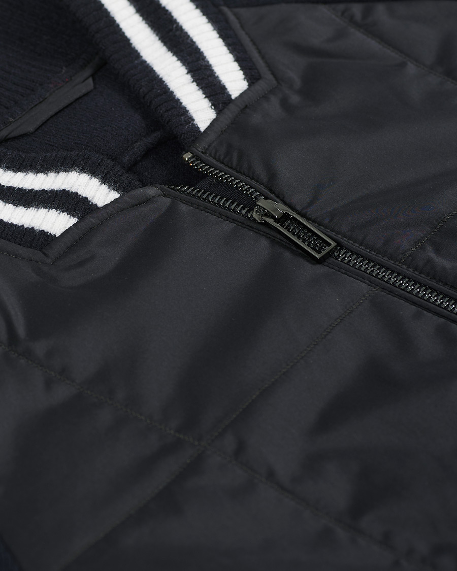 Homme | Manteaux Et Vestes | Emporio Armani | Blouson Hybrid Jacket Blue Navy