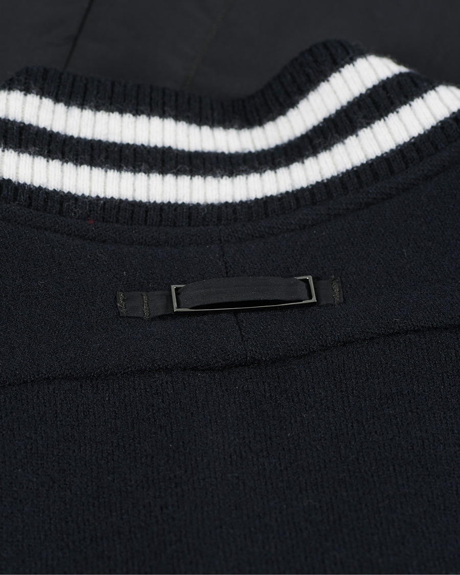 Homme | Manteaux Et Vestes | Emporio Armani | Blouson Hybrid Jacket Blue Navy