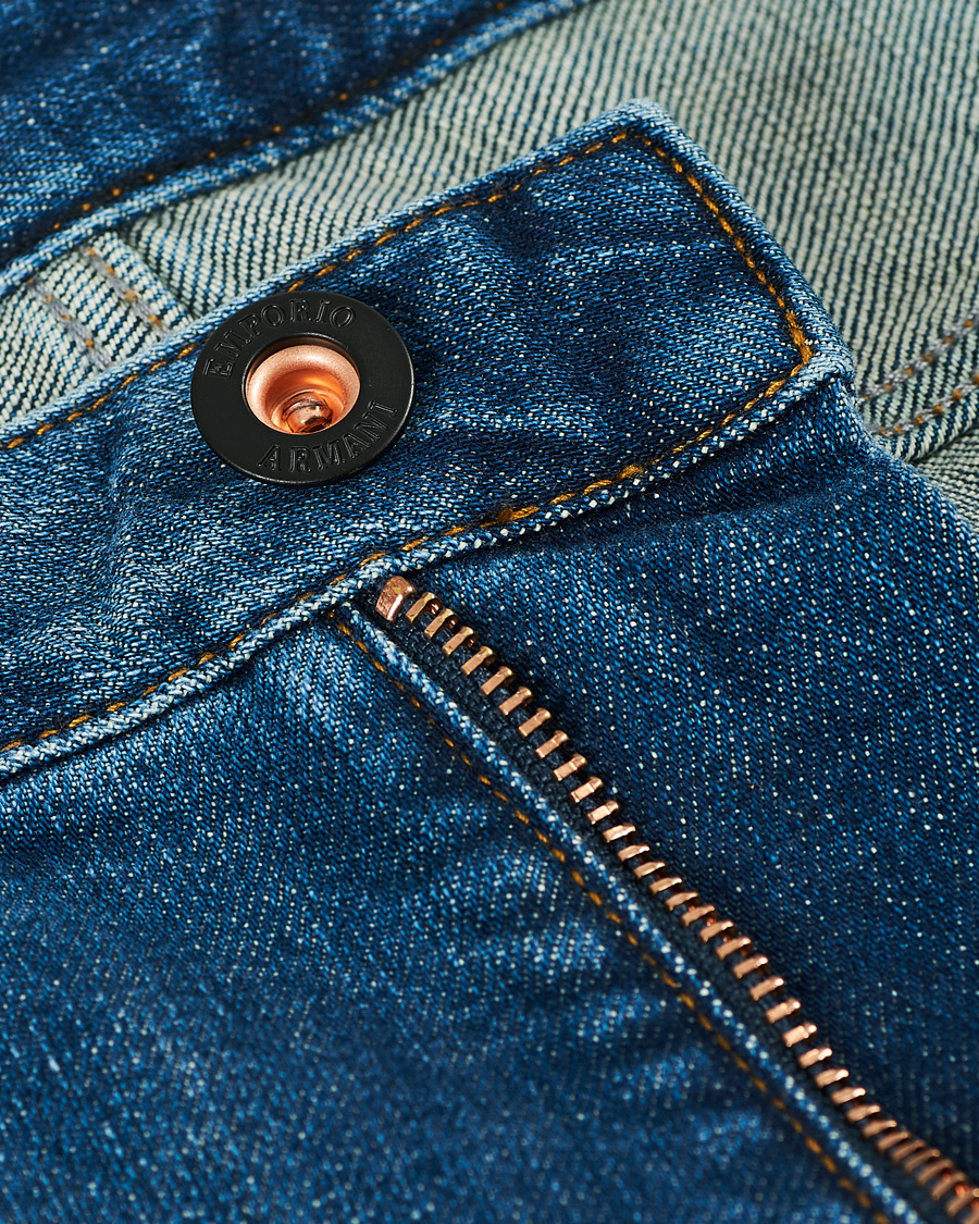Homme | Jeans | Emporio Armani | J06 Slim Fit Jeans Medium Blue