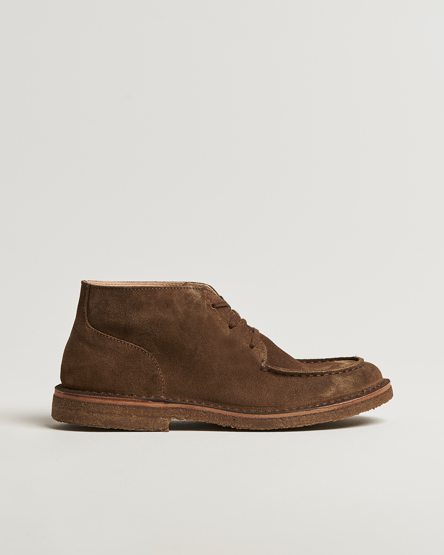 Homme | Bottes | Astorflex | Deukeflex Chukka Boot Dark Khaki Suede