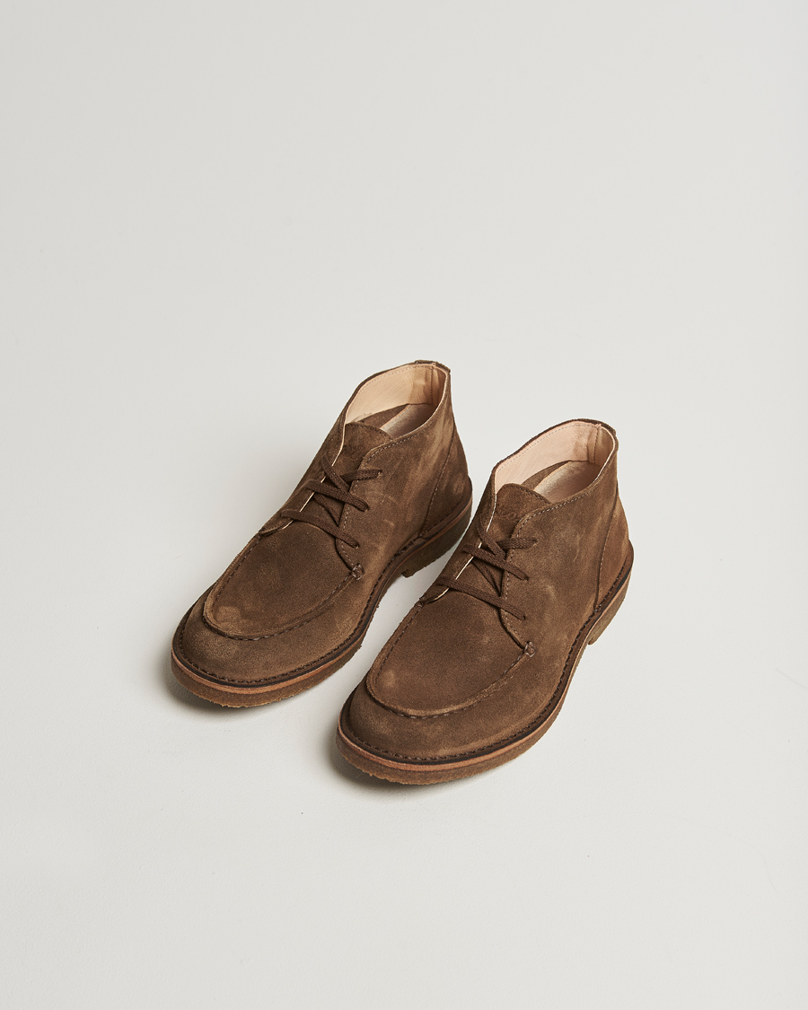 Homme | Bottes | Astorflex | Deukeflex Chukka Boot Dark Khaki Suede