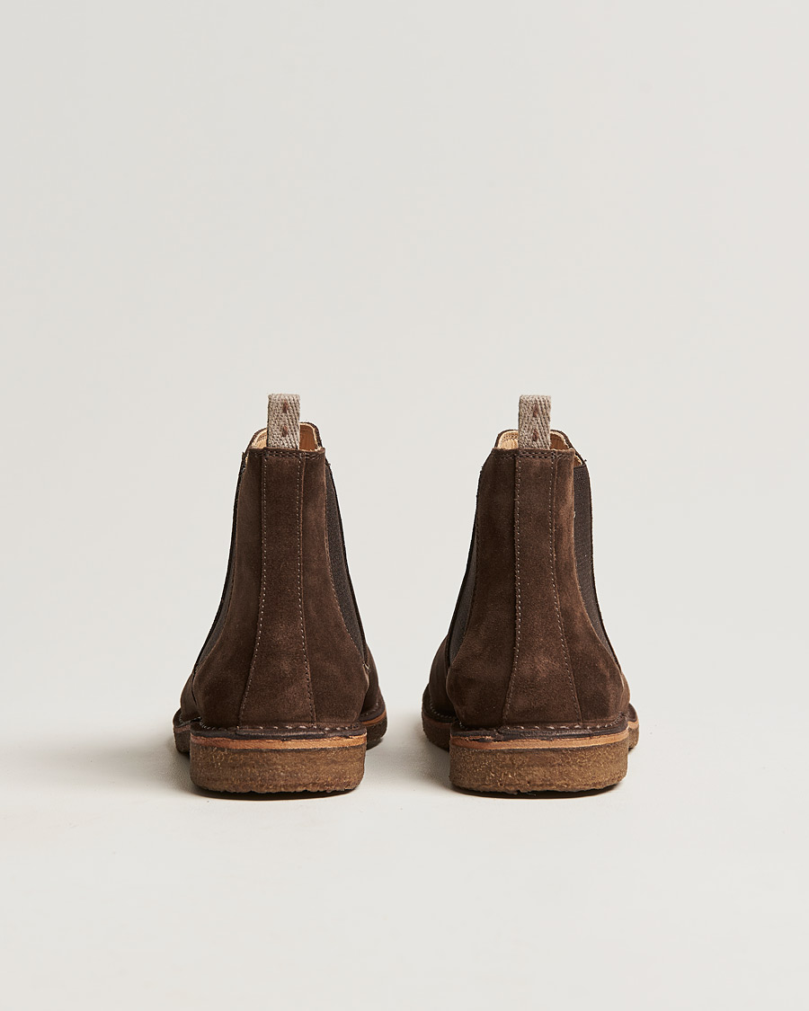 Homme | Bottes | Astorflex | Bitflex Chelsea Boot Dark Brown Suede