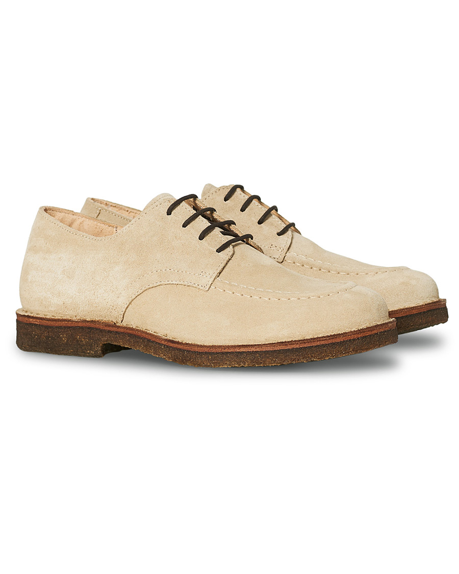 Homme | Astorflex Carlflex Moc Toe Derby Sand Suede | Astorflex | Carlflex Moc Toe Derby Sand Suede