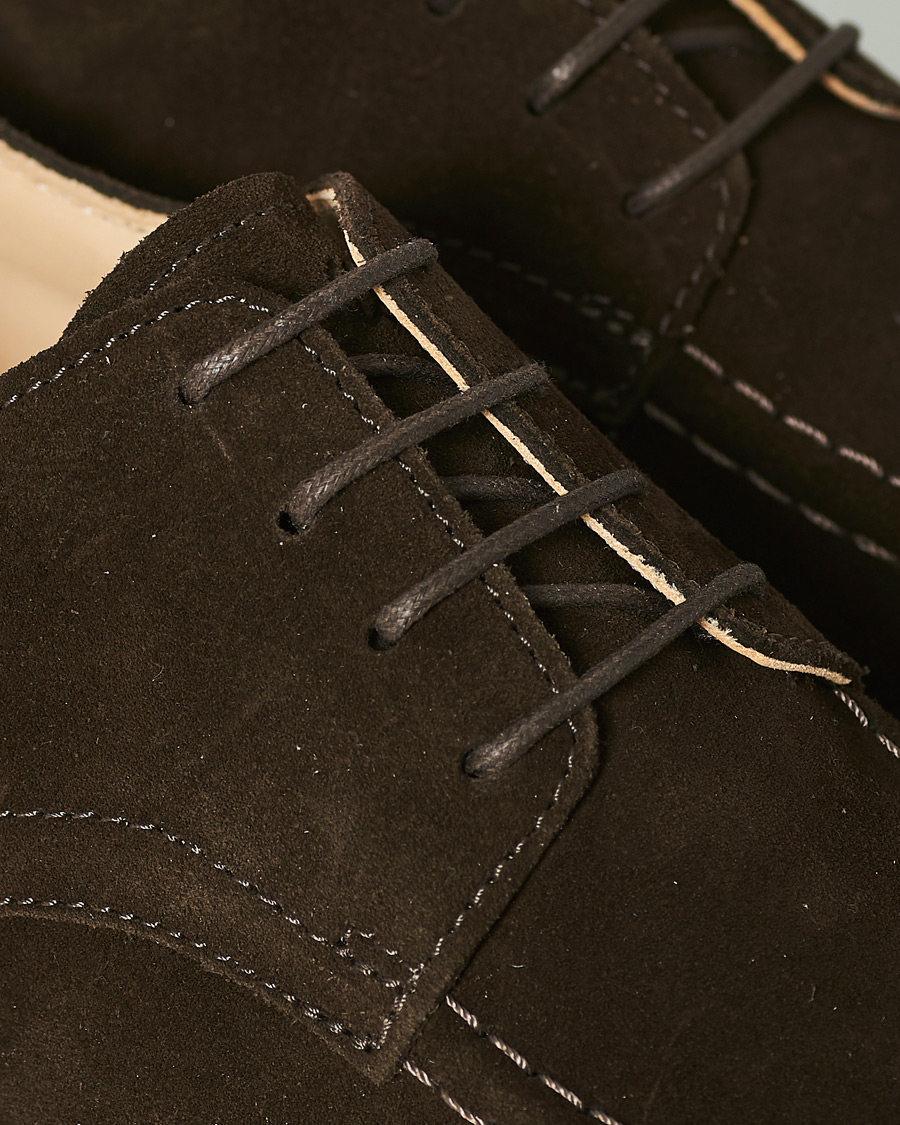Homme | Astorflex Carlflex Moc Toe Derby Dark Brown Suede | Astorflex | Carlflex Moc Toe Derby Dark Brown Suede