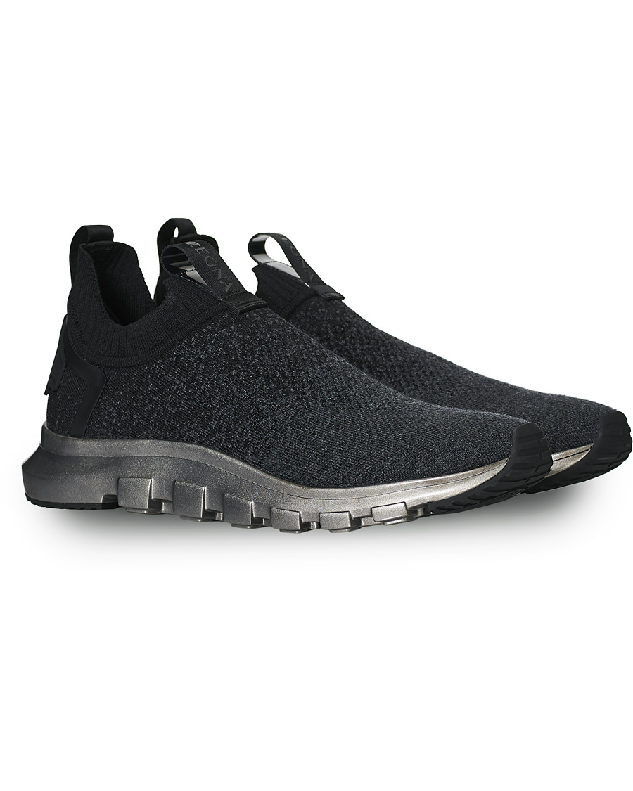 Homme | Z Zegna Techmerino Sock Sneaker Dark Blue | Z Zegna | Techmerino Sock Sneaker Dark Blue