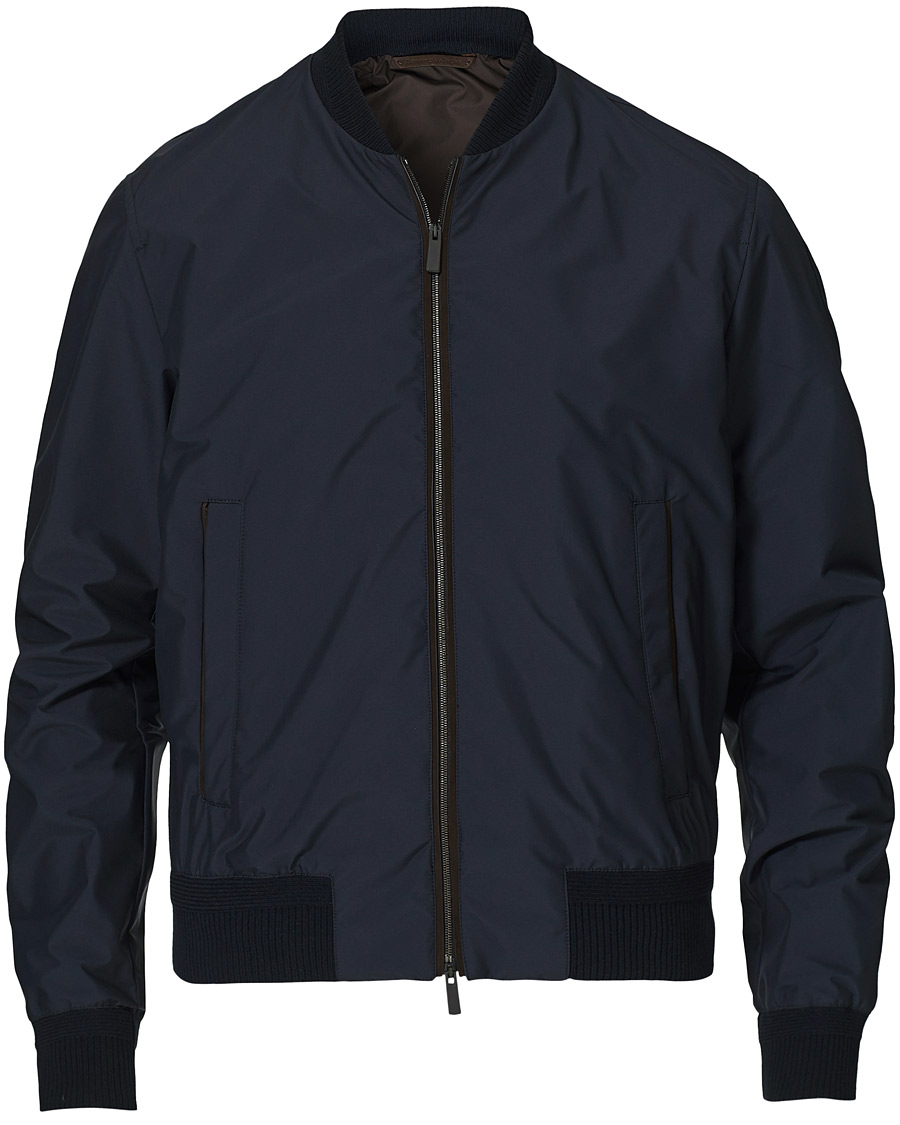Homme | Manteaux Et Vestes | Ermenegildo Zegna | Stratos Waterrepellent Bomber Jacket Navy