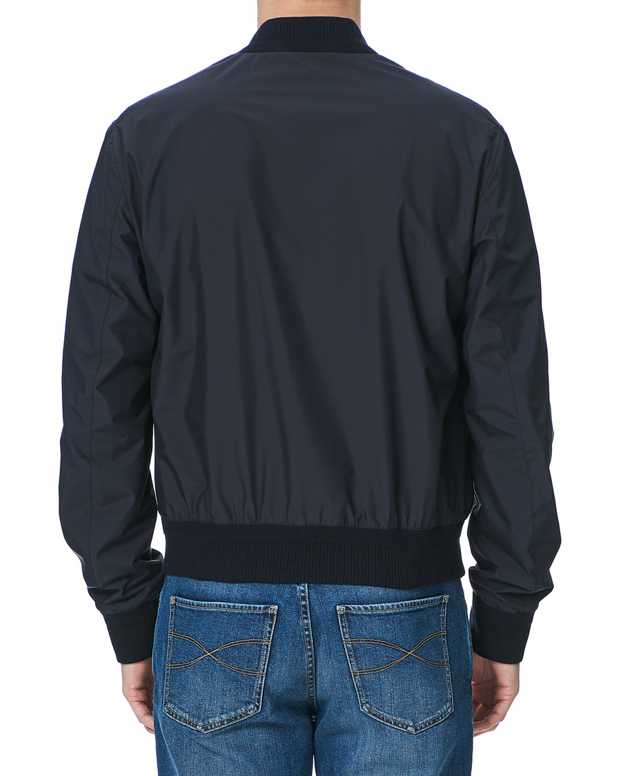 Homme | Manteaux Et Vestes | Ermenegildo Zegna | Stratos Waterrepellent Bomber Jacket Navy