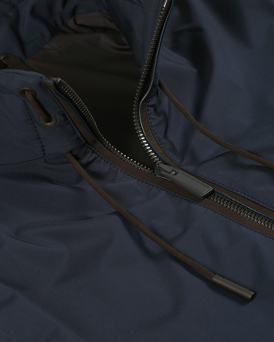 Homme | Manteaux Et Vestes | Ermenegildo Zegna | Stratos Waterrepellent Microfiber Gilet Navy