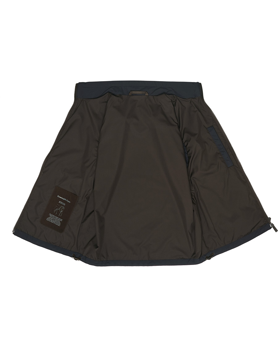Homme | Manteaux Et Vestes | Ermenegildo Zegna | Stratos Waterrepellent Microfiber Gilet Navy