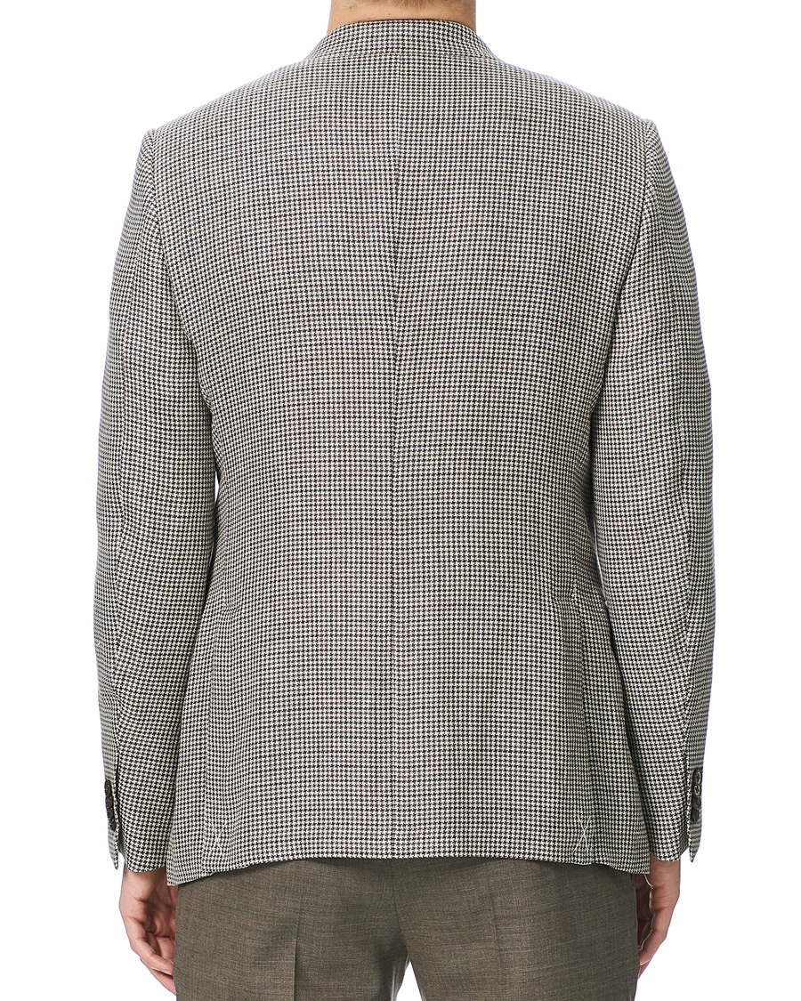 Homme | Blazers | Ermenegildo Zegna | Linen/Silk Houndstooth Blazer Sand