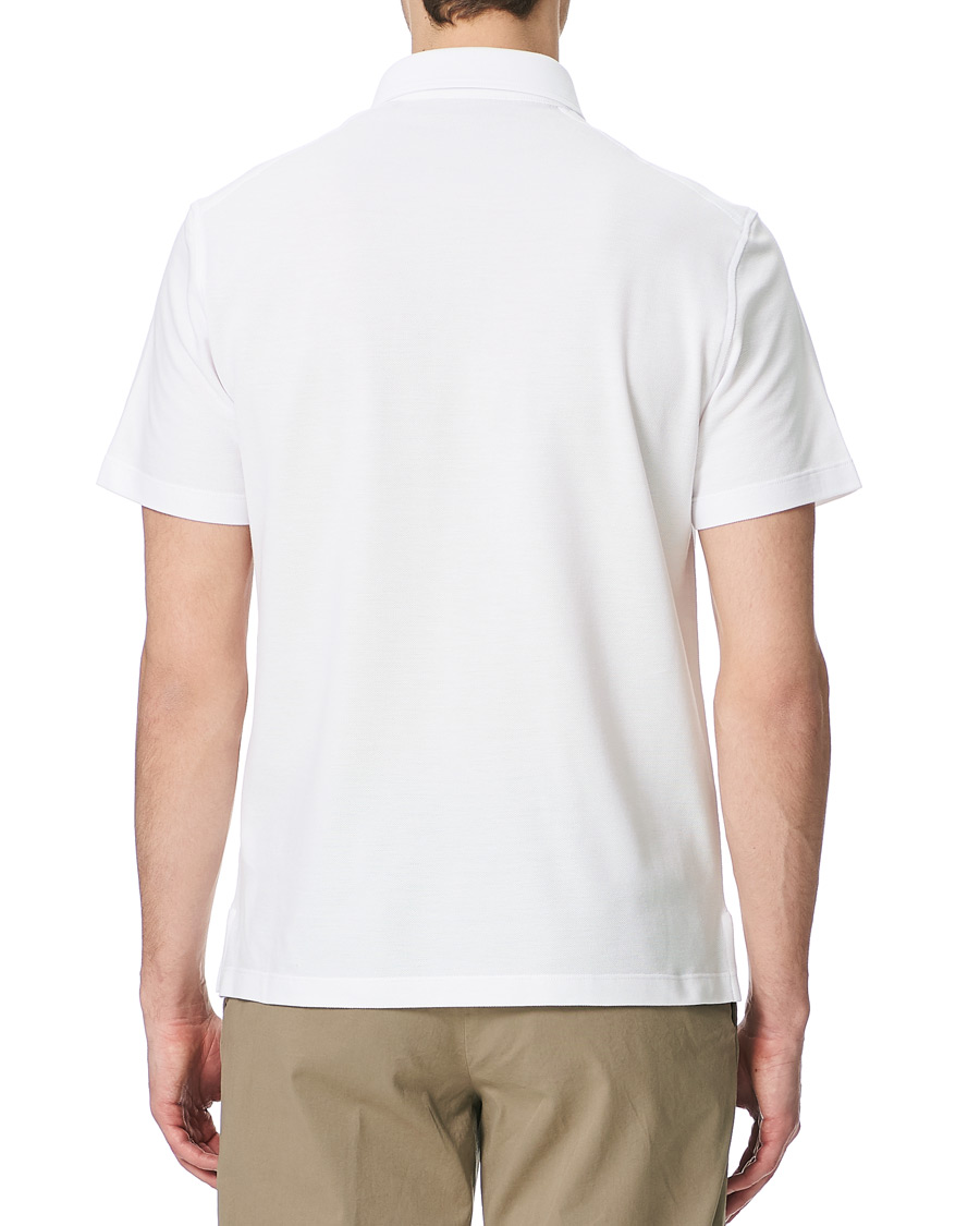 Homme | Polos | Ermenegildo Zegna | Pocket Short Sleeve Polo White