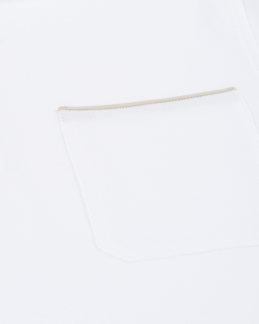 Homme | Polos | Ermenegildo Zegna | Pocket Short Sleeve Polo White