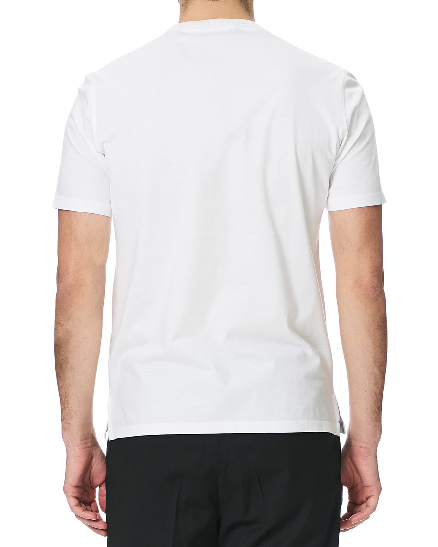 Homme | T-shirts | Ermenegildo Zegna | Short Sleeve Logo Tee White
