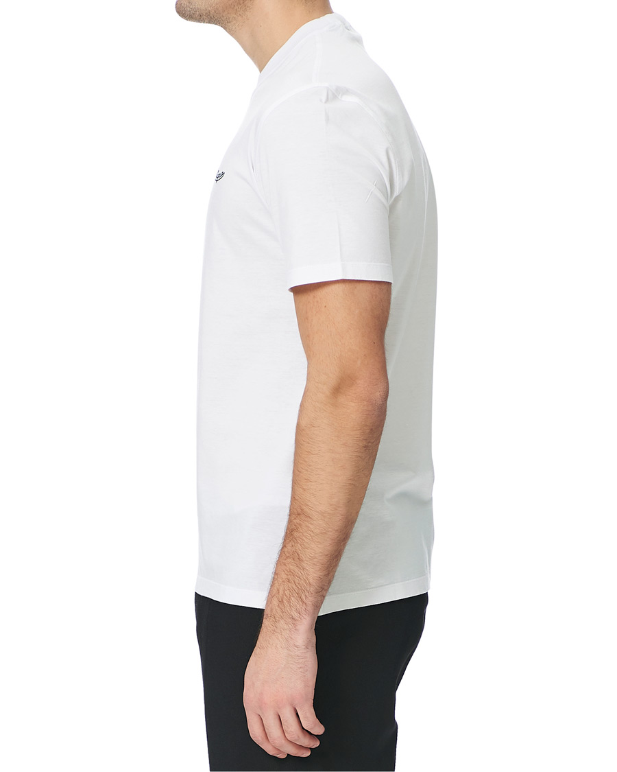 Homme | T-shirts | Ermenegildo Zegna | Short Sleeve Logo Tee White