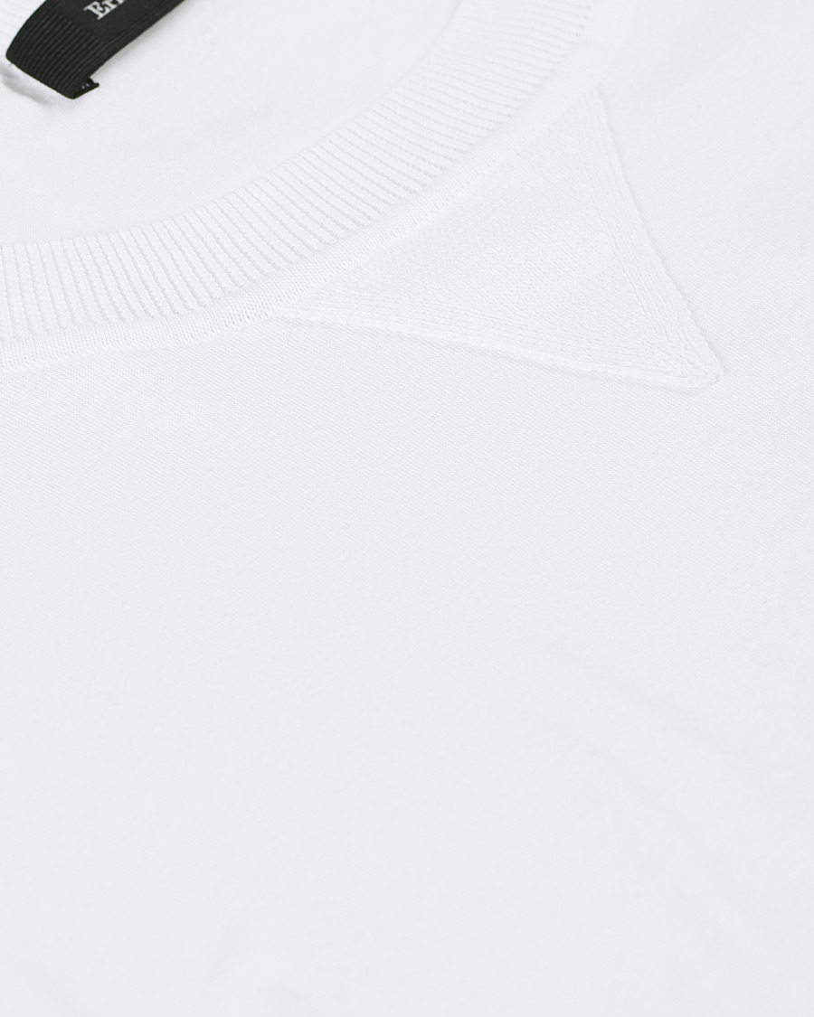 Homme | T-shirts | Ermenegildo Zegna | Short Sleeve Logo Tee White