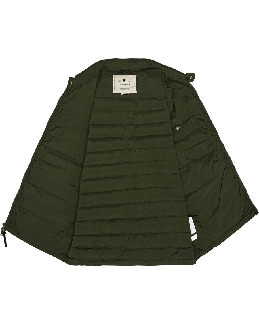 Homme | Manteaux Et Vestes | Woolrich | Sundance Down Vest Fishing Green