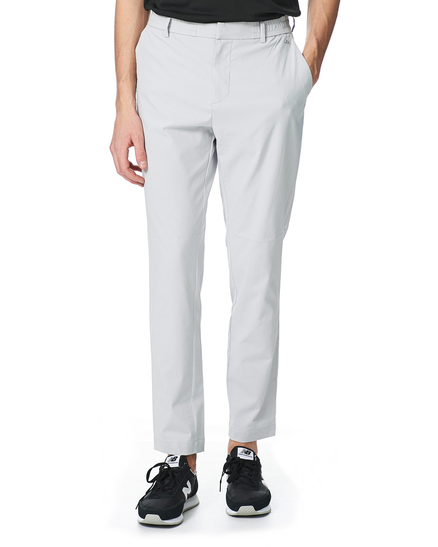Heren | Broeken | J.Lindeberg | Austin Vent Tight Trousers Stone Grey