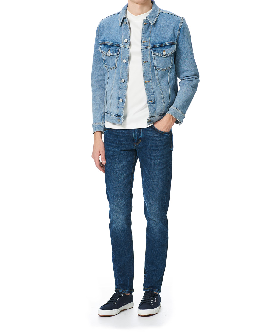 Homme | Jeans | J.Lindeberg | Jac Strike Strech Jeans Mid Blue