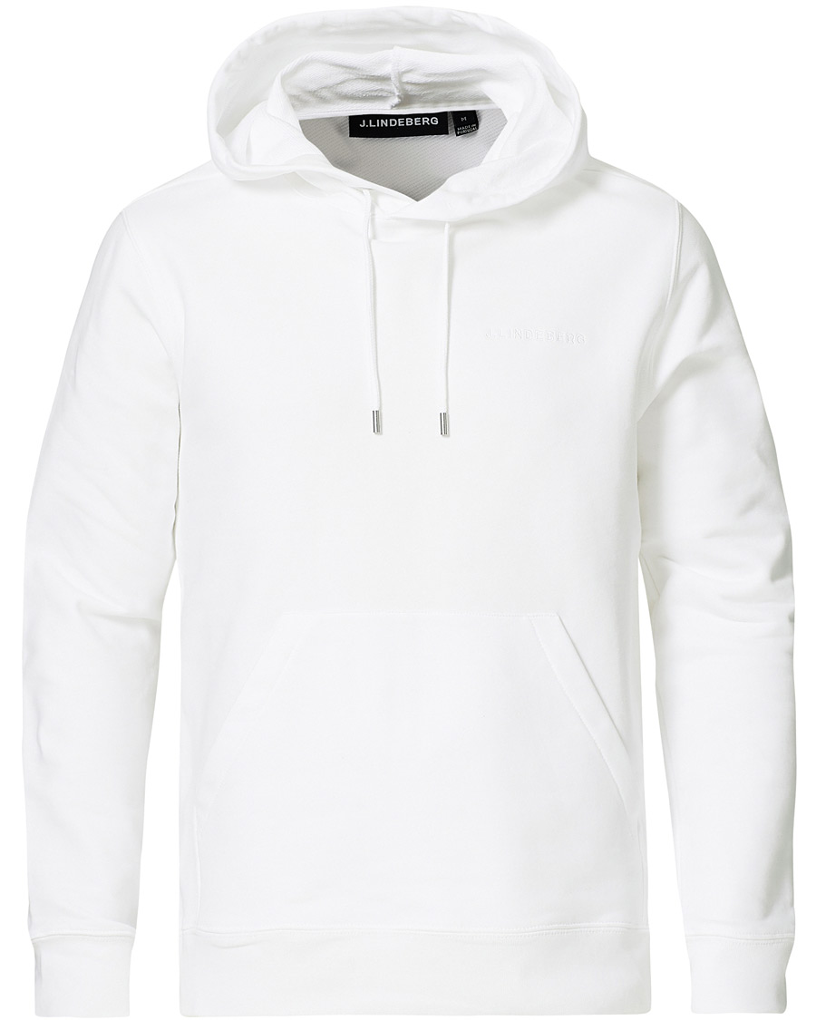 Homme | Pulls Et Tricots | J.Lindeberg | Throw Clean Hoodie White