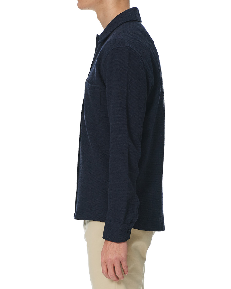 Homme | Pulls Et Tricots | J.Lindeberg | James Jersey Overshirt Navy