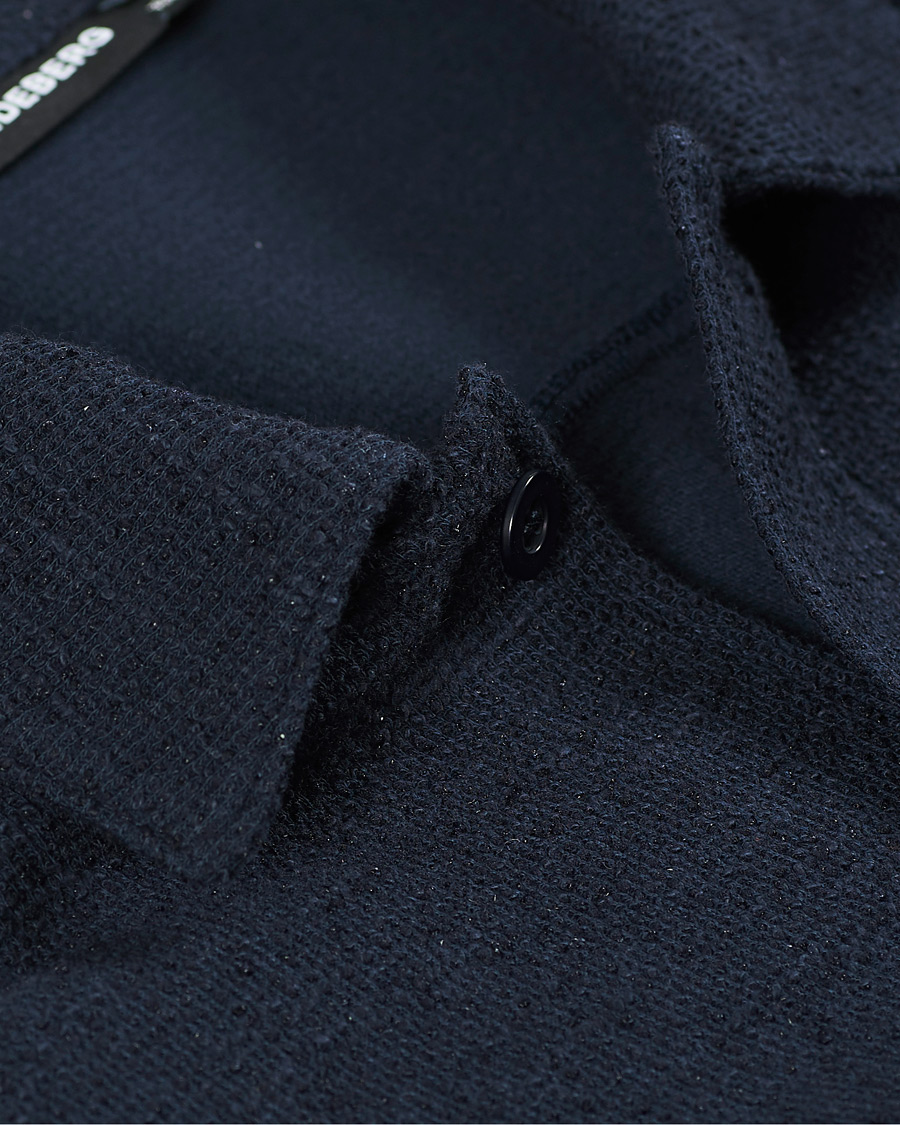 Homme | Pulls Et Tricots | J.Lindeberg | James Jersey Overshirt Navy