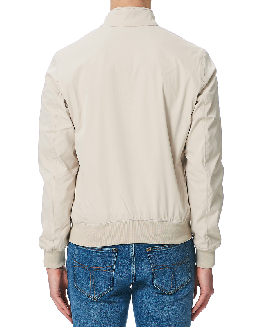 Homme | Manteaux Et Vestes | J.Lindeberg | Derek Stretch Harrington Jacket Sand Grey