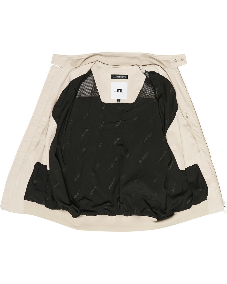 Homme | Manteaux Et Vestes | J.Lindeberg | Derek Stretch Harrington Jacket Sand Grey