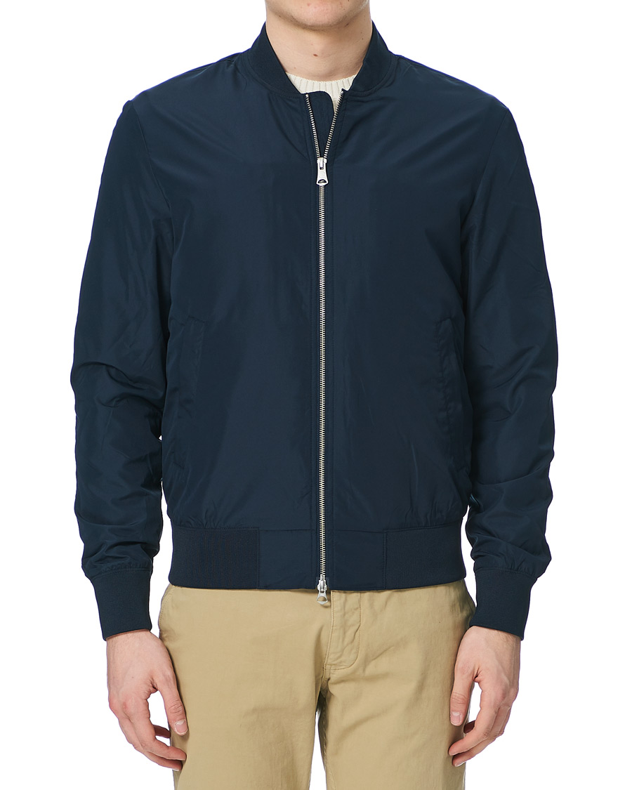 Homme | Manteaux Et Vestes | J.Lindeberg | Thom Gravity Bomber Jacket Navy