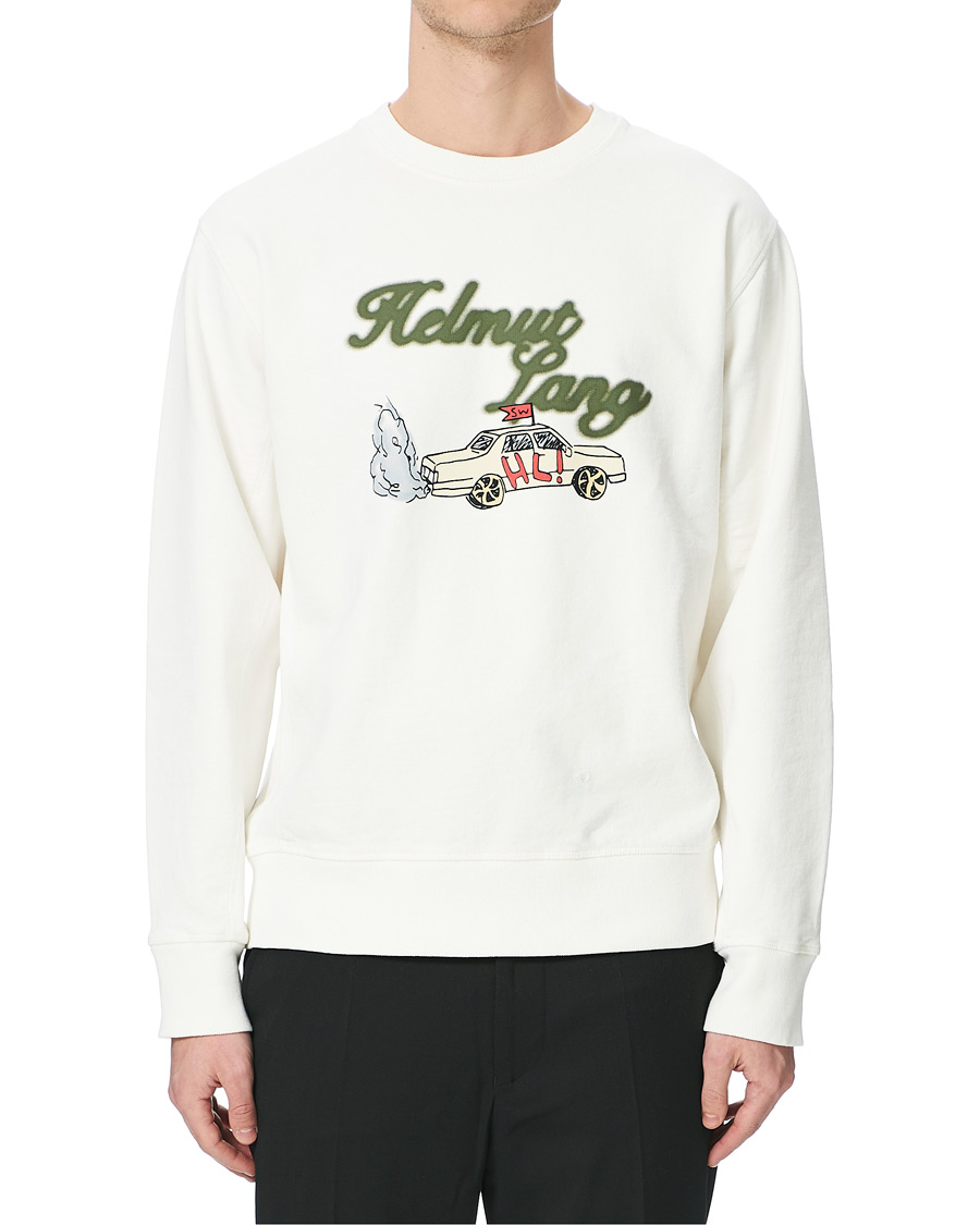 Homme | Pulls Et Tricots | Helmut Lang | Taxi Crew Neck Ecru