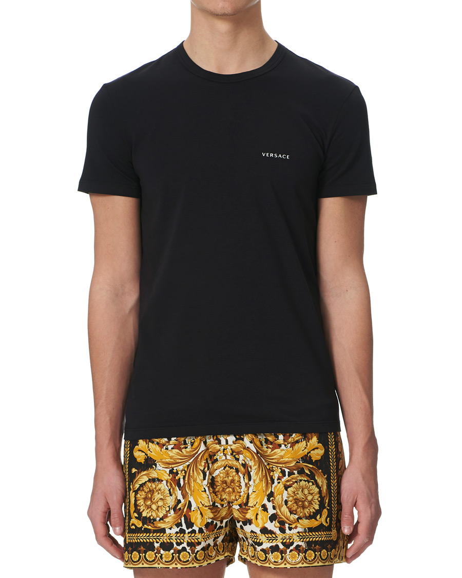 Homme | T-shirts | Versace | Logo Tee Black