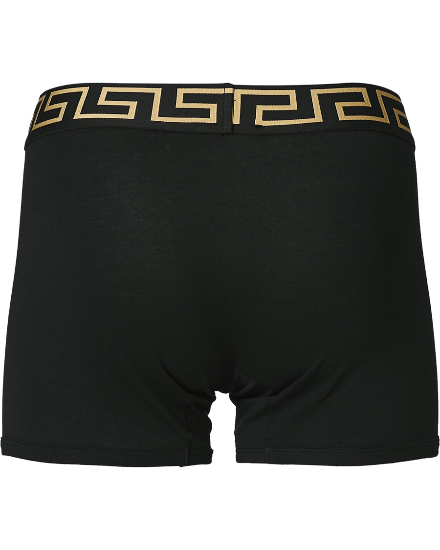 Heren | Ondergoed | Versace | Greca Boxer Briefs Black