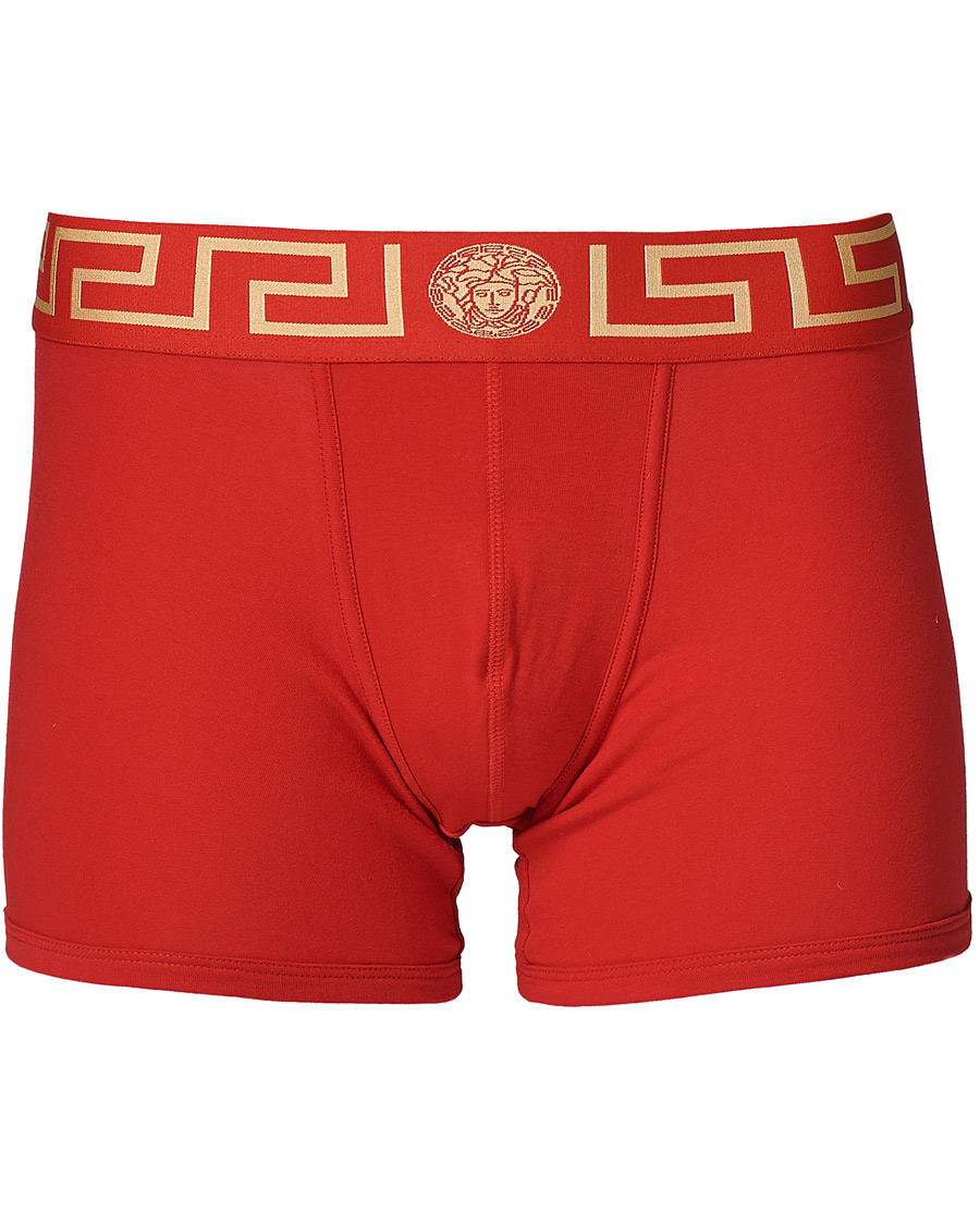 Homme | Sous-Vêtements Et Chaussettes | Versace | Greca Boxer Briefs Red