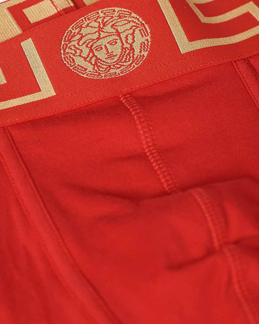 Homme | Sous-Vêtements Et Chaussettes | Versace | Greca Boxer Briefs Red