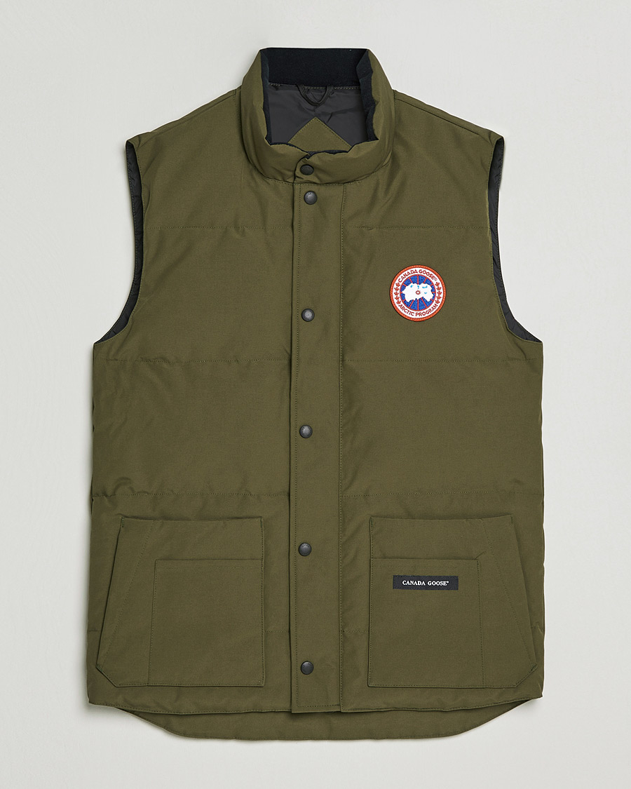 Homme | Gilets | Canada Goose | Freestyle Crew Vest Military