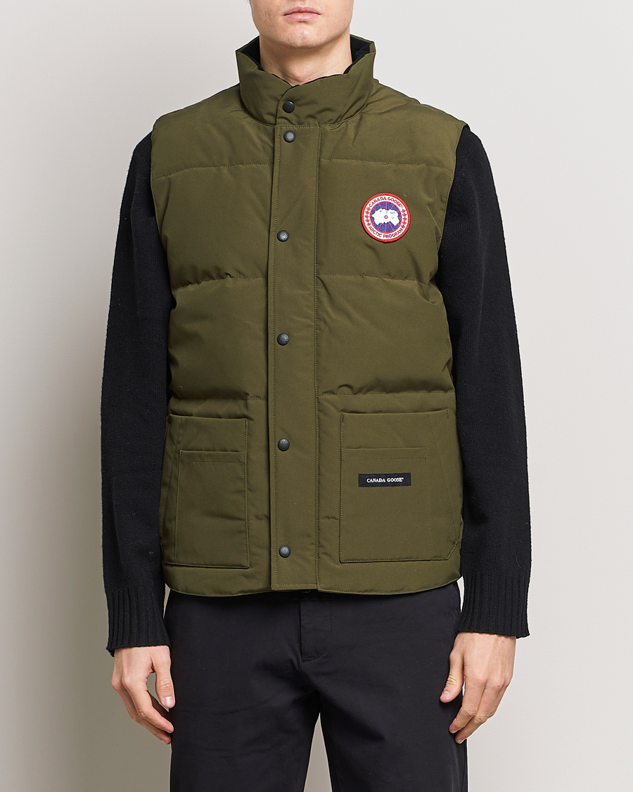 Homme | Gilets | Canada Goose | Freestyle Crew Vest Military