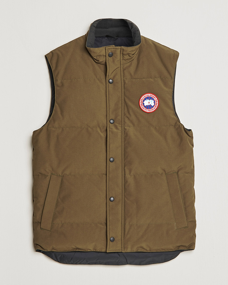 Homme | Manteaux Et Vestes | Canada Goose | Garson Vest Military Green