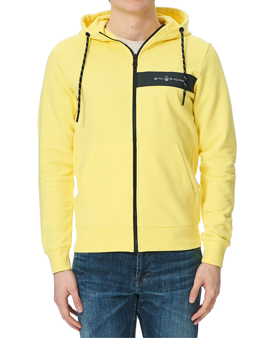 Homme | Pulls Et Tricots | Sail Racing | Helmsman Full Zip Hoodie Light Lemon