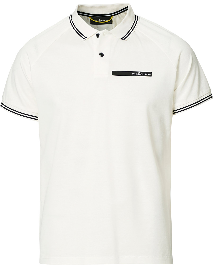 Homme | Polos | Sail Racing | Race Polo Off White