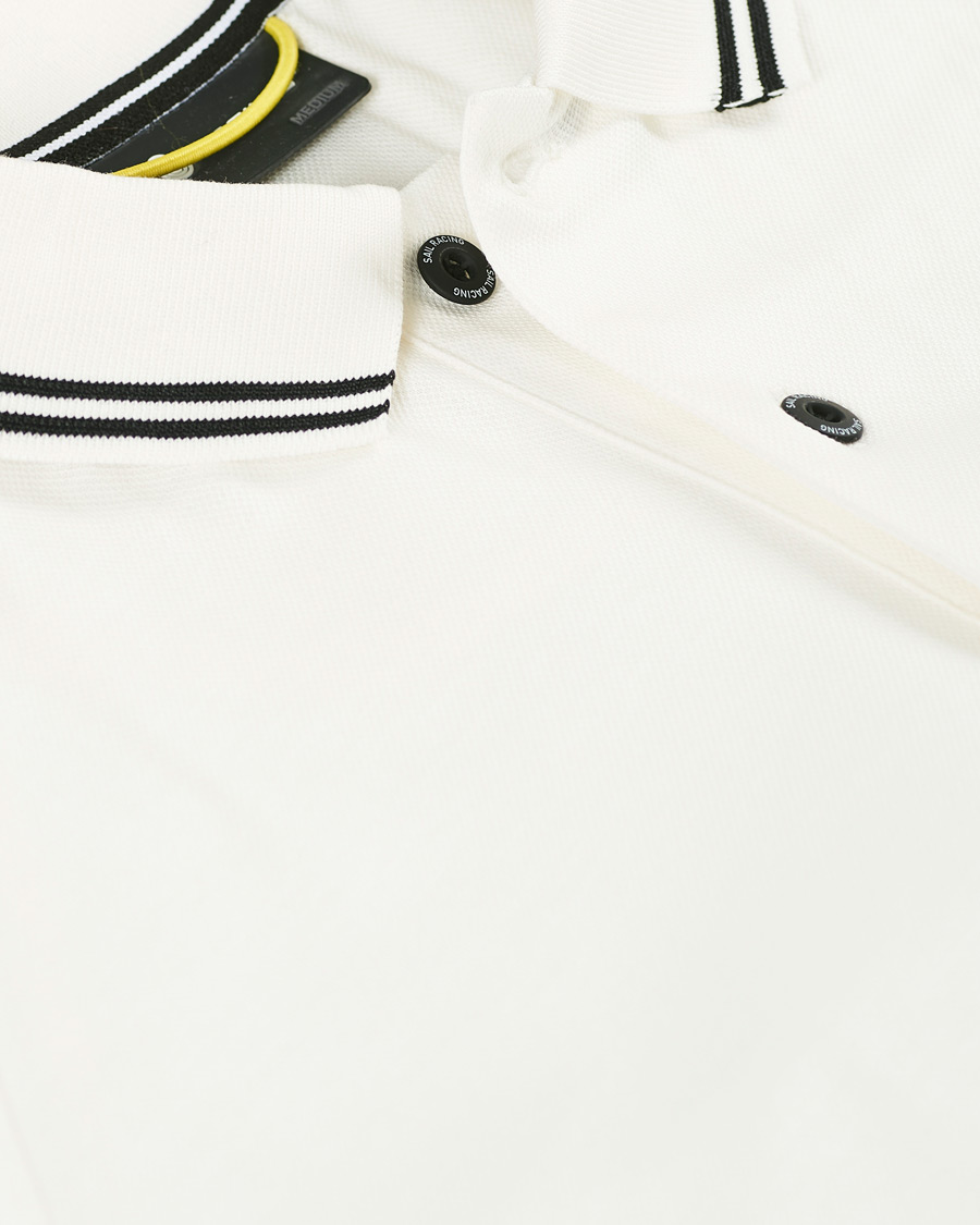 Homme | Polos | Sail Racing | Race Polo Off White