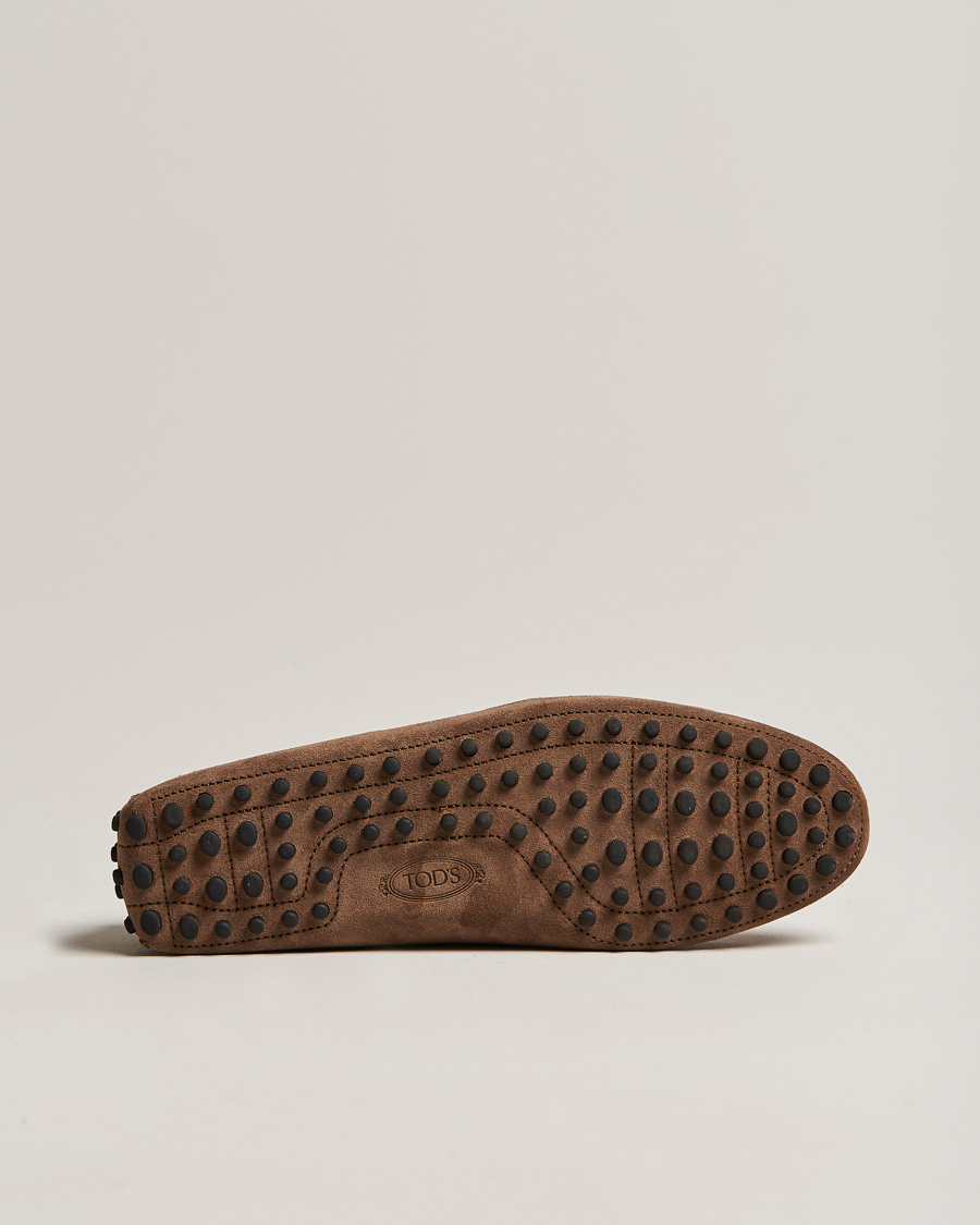 Homme | Tod's Gommino Carshoe Brown Suede | Tod's | Gommino Carshoe Brown Suede