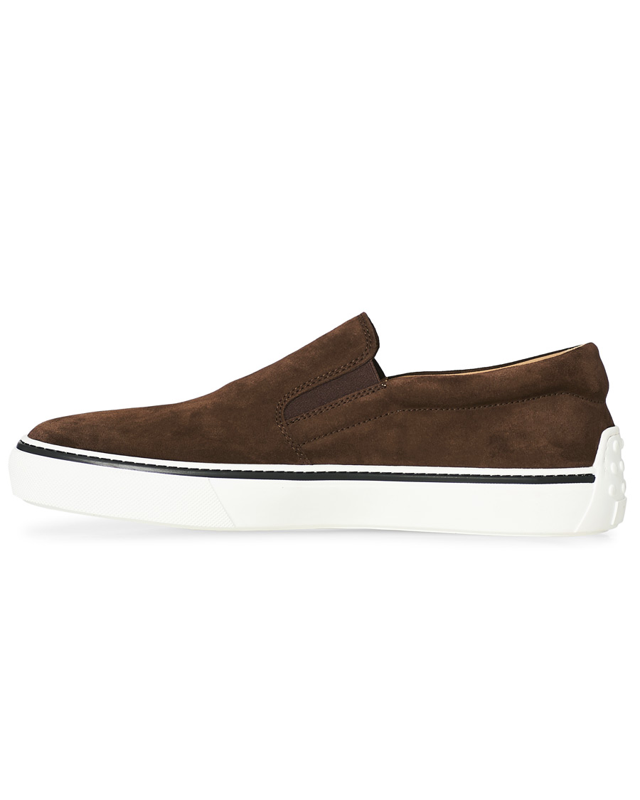 Homme | Tod's Cassetta Slippers Dark Brown Suede | Tod's | Cassetta Slippers Dark Brown Suede