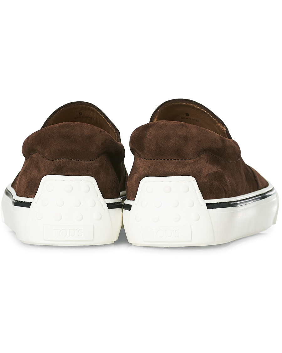 Homme | Tod's Cassetta Slippers Dark Brown Suede | Tod's | Cassetta Slippers Dark Brown Suede