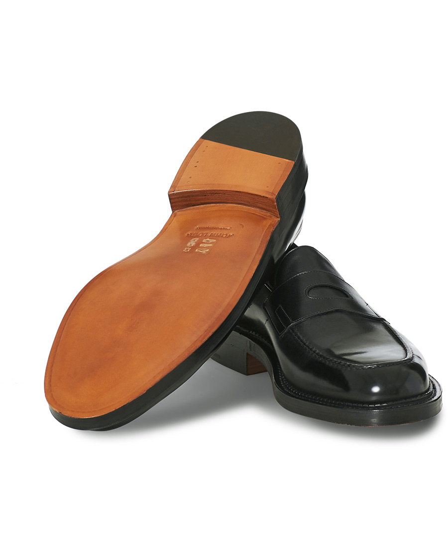 Homme | John Lobb Lopez New Standard Penny Loafer Black Calf | John Lobb | Lopez New Standard Penny Loafer Black Calf