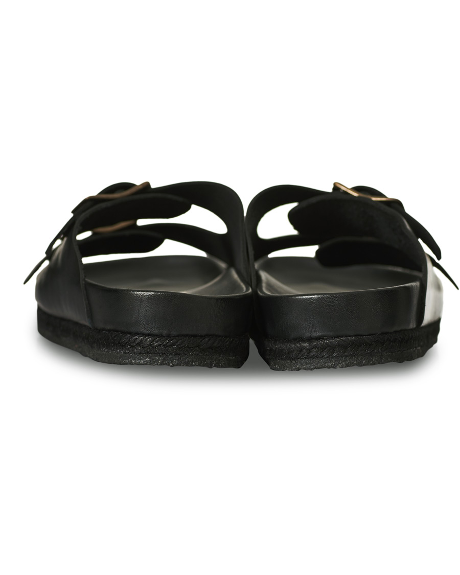 Homme | | Yuketen | Sal 2 Crepe Sole Sandal Black Calf