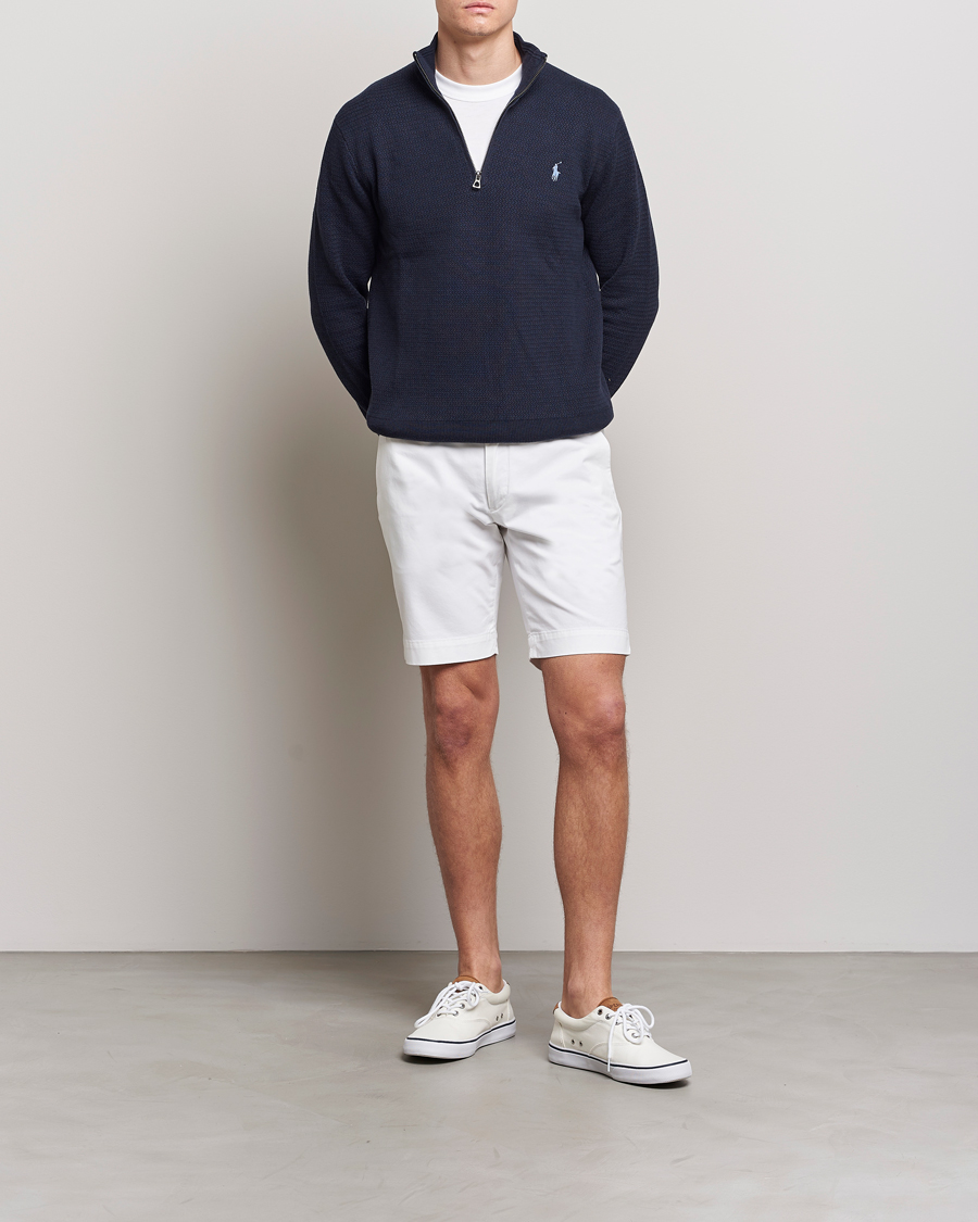Heren | Korte broek | Polo Ralph Lauren | Tailored Slim Fit Shorts White