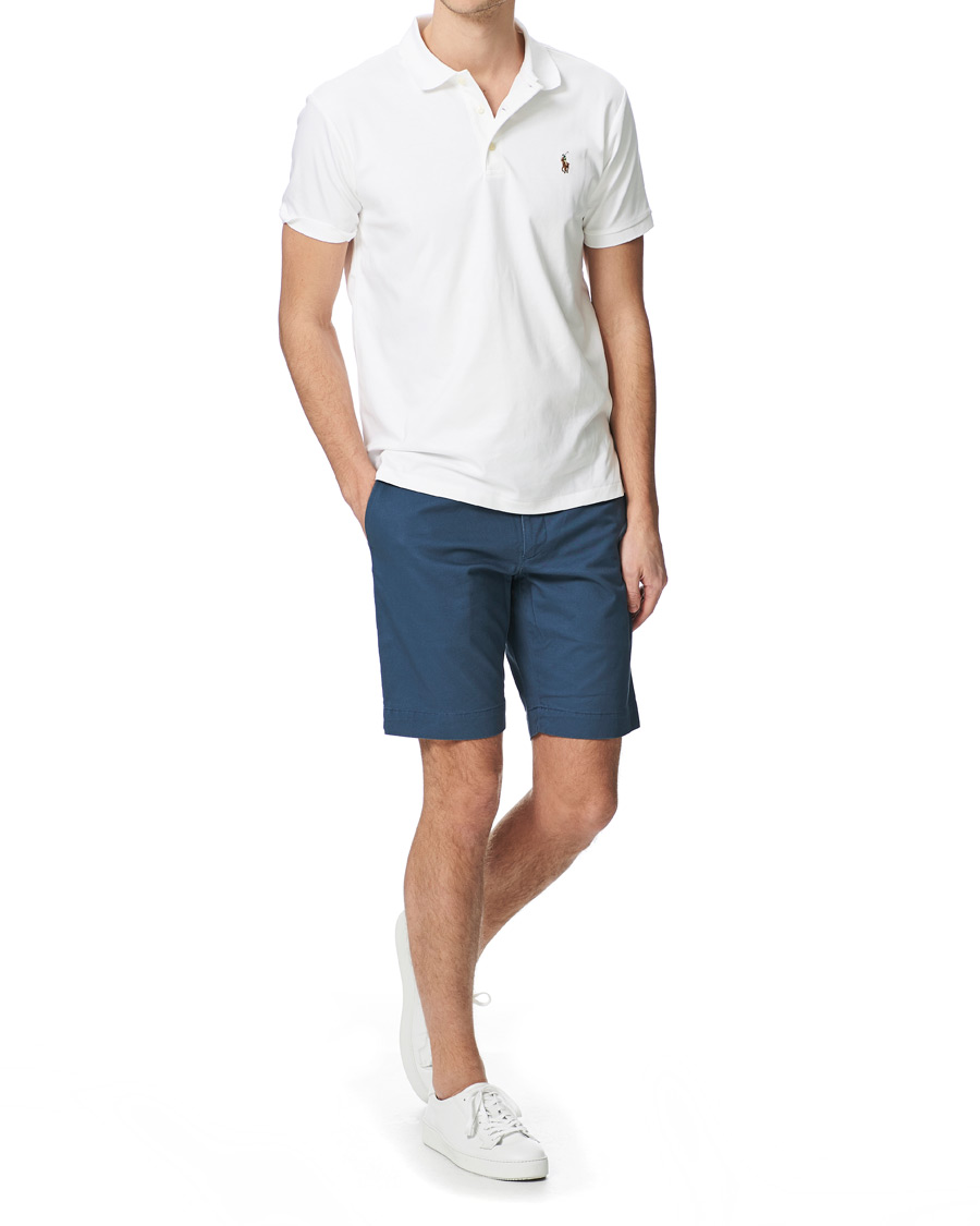 Heren | Korte broek | Polo Ralph Lauren | Tailored Slim Fit Shorts Blue Corsair