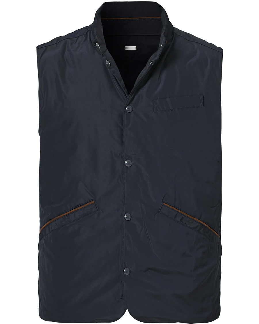 Homme | Manteaux Et Vestes | Polo Ralph Lauren | Walbrook Reversible Down Vest Collection Navy