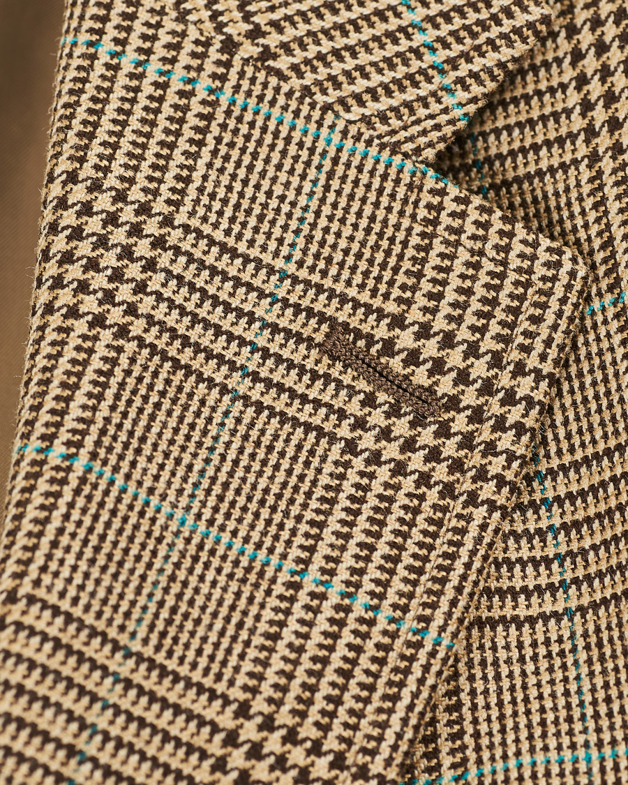 Homme | Blazers | Polo Ralph Lauren | Wool Sportcoat Brown/Tan Glen Plaid