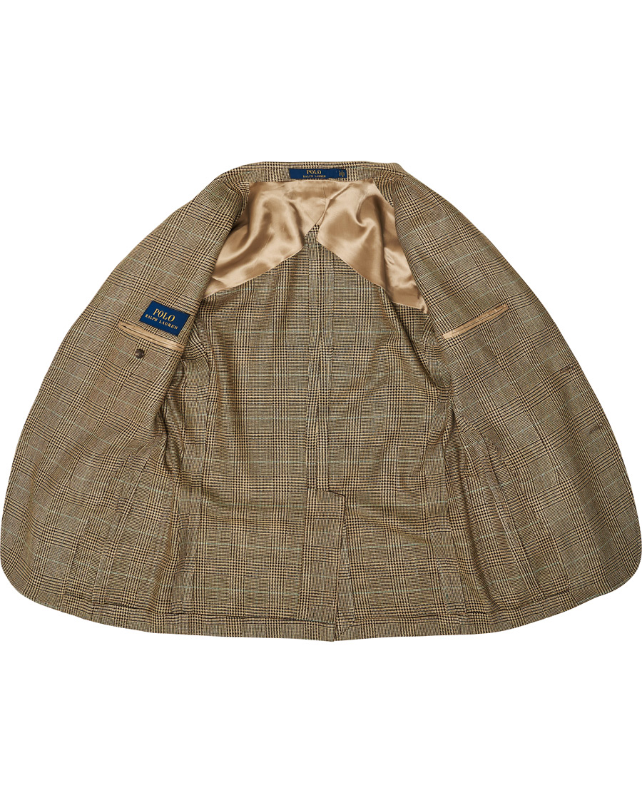 Homme | Blazers | Polo Ralph Lauren | Wool Sportcoat Brown/Tan Glen Plaid
