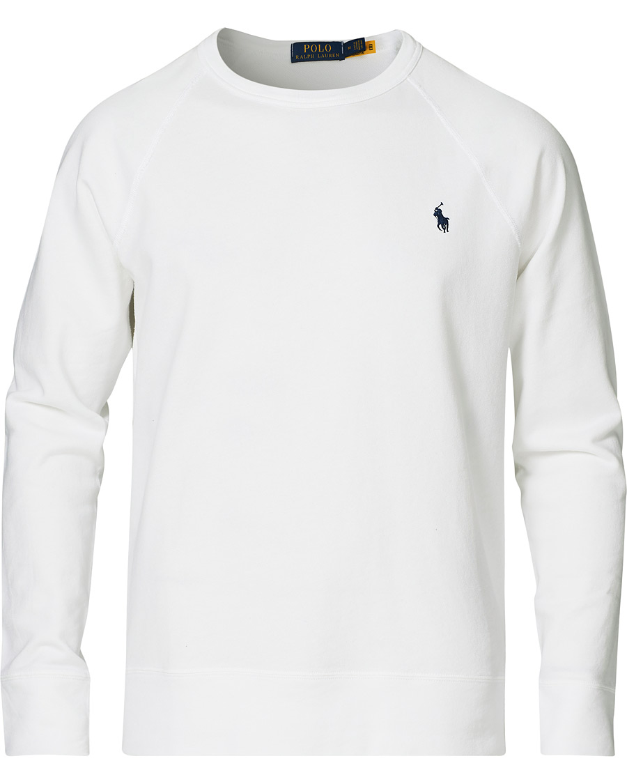 Homme | Pulls Et Tricots | Polo Ralph Lauren | Spa Terry Sweatshirt White